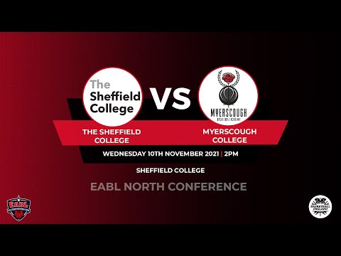 EABL: The Sheffield College v Myerscough College - 10.11.21