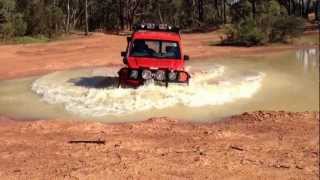 preview picture of video 'Toyota Landcruiser 4x4 - (Mud Bogging) - Nowra, NSW, Australia'