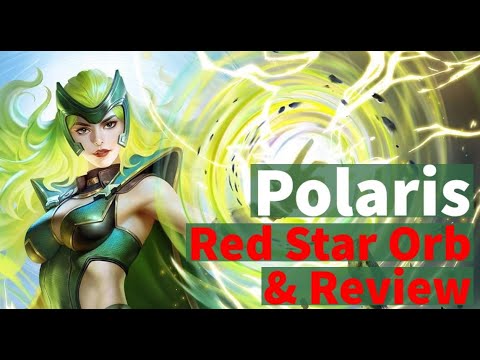 Polaris! X-Factor Support! Red Star Orbs Opening and T4 Review! Marvel Strike Force - Free to Play