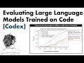 Codex Evaluating Large Language Models Trained On Code