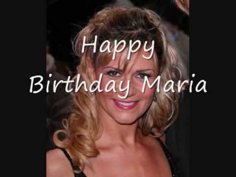Maria's Birthday Wishes