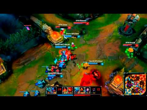 League Japonaise de LOL - Ozone Rampage vs Detonation FM - Game commentée