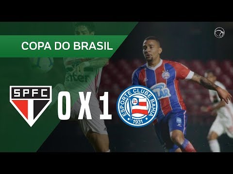 SÃO PAULO 0 X 1 BAHIA - GOL - 22/05 - COPA DO BRASIL 2019