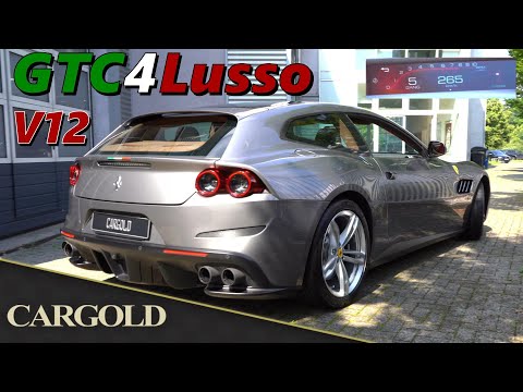 Ferrari GTC4Lusso, 2016, Autobahn Testfahrt im V12 Sauger mit fast 700 PS!