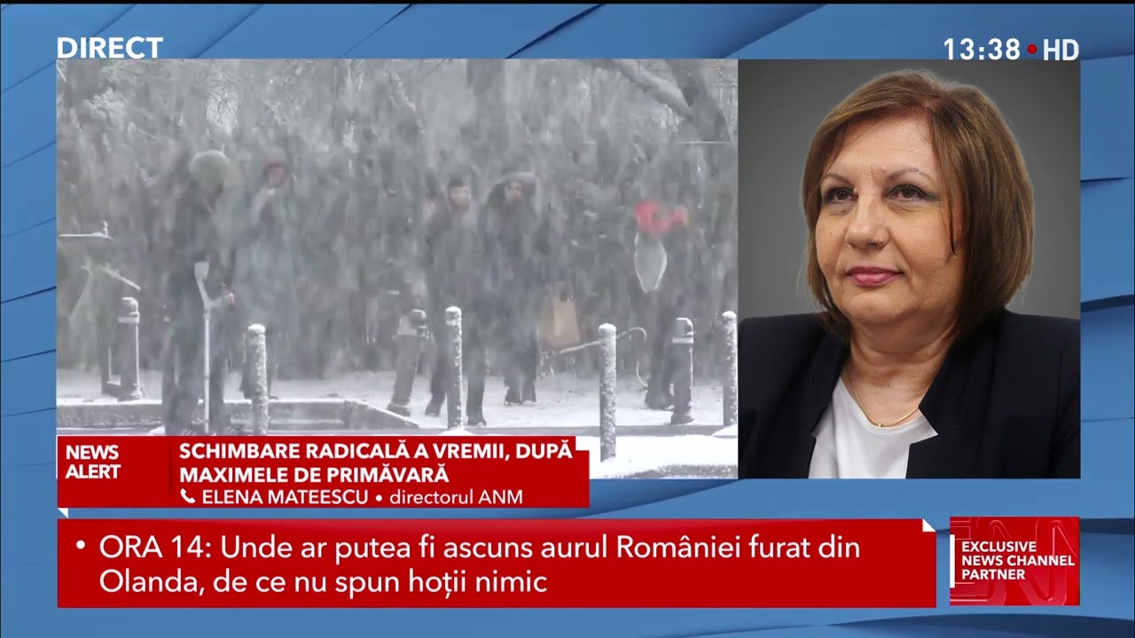 Când vin zăpezile și gerul: Elena Mateescu face anunțuri importante