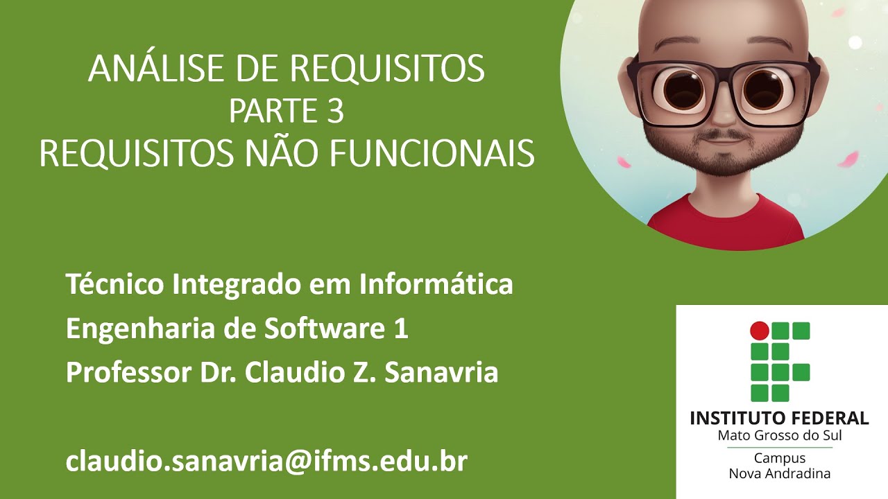 #06 - Análise de Requisitos (3) - Requisitos Não Funcionais