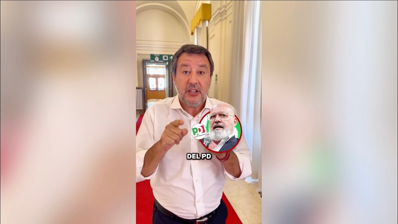 SALVINI: «AHI AHI AHI, IL SOLITO VIZIETTO DEL PD: GIUDICARE GLI ITALIANI DAL TITOLO DI STUDIO!»