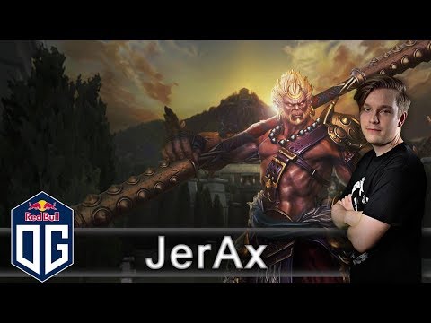 OG.JerAx Monkey King Gameplay - Ranked Match - OG Dota 2.