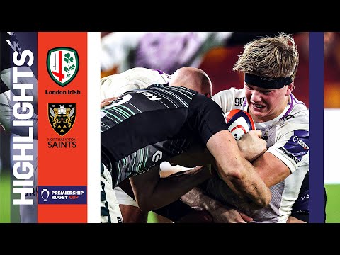 London Irish v Northampton - HIGHLIGHTS | Big Second Half Comeback! | Premiership Cup 2022/23