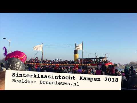 Sinterklaasintocht Kampen druk bezocht (Video) Sinterklaasintocht Kampen druk bezocht (Video)