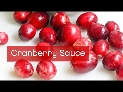 How to Make Cranberry Sauce – It's Easy AF!