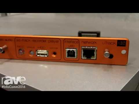 InfoComm 2016: Cymatic Audio Intros uTrack-X32 Recorder, Player, Interface for X32 and M32 Consoles