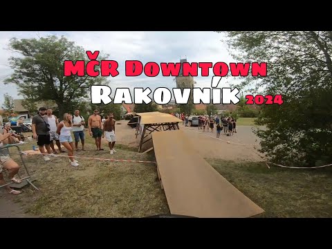MČR Downtown Rakovník 2024 //Czech Urban Downhill Series//