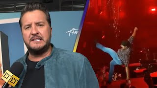 What Luke Bryan Thinks Actually Caused His Onstage Fall (Exclusive)
