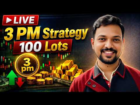 3 PM Option Buying Strategy (100 lots Live Proof)
