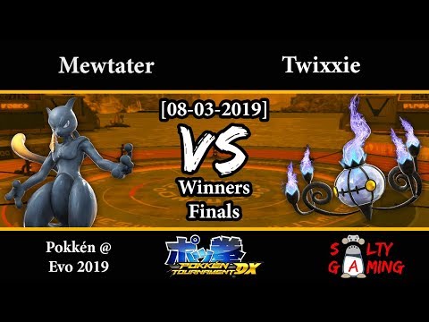 Pokkén @ Evo 2019 - Mewtater (Shadow Mewtwo) vs Twixxie (Chandelure) WF