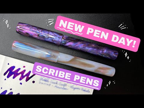 ✨New Pen & Ink Day from Scribe Pens✨ | Small Pen Maker