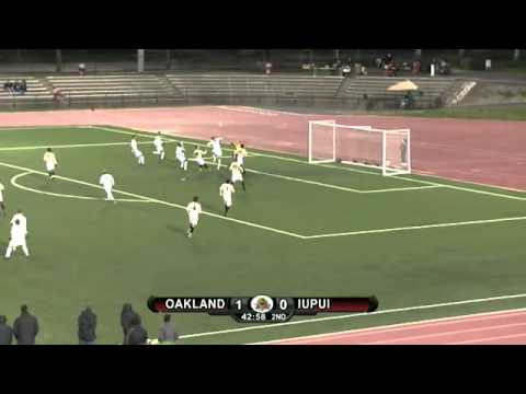 Men's Soccer Highlights vs. Oakland (10-6-2012)