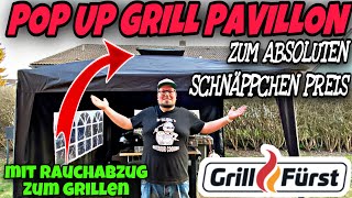 Grillfürst PopUp Pavillion für Griller im Check