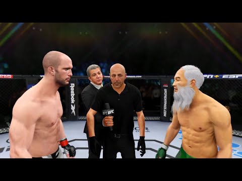 Volkan Oezdemir vs. Old Bruce Lee - EA sports UFC 4