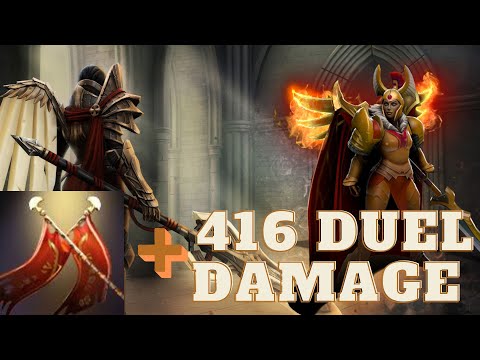 DOTA 2: LEGION COMMANDER MID WITH 400 DUEL DAMAGE - NORMAL DAY AT SEA SERVER (CRUSADER III)
