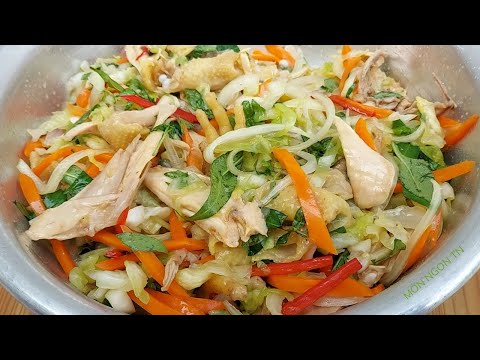 Gỏi gà bắp cải
