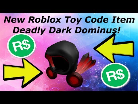 Deadly Dark Dominus | New Roblox Toy Code Item!