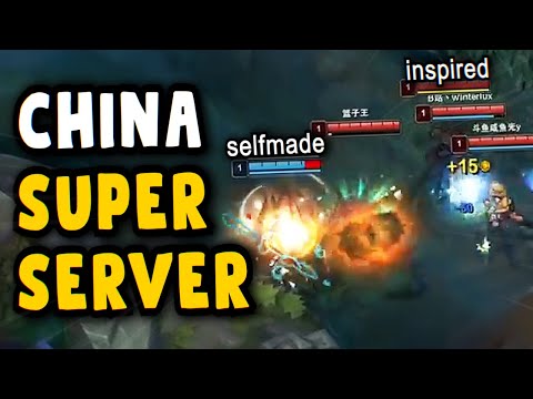 This is what happens when 2 LEC Pro Junglers face eachother on the China Super Server..