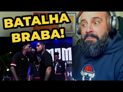 (FEZ HISTÓRIA NA 1ª 🔥) VINICIUS ZN, MANDACARU E MCHARLES X DUDU, JAYA E PRADO | Psicologia Rap REACT