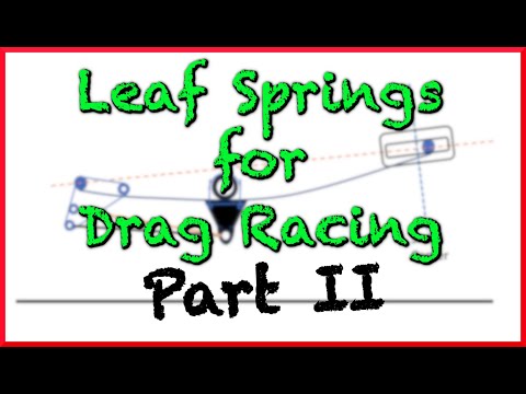 Leaf Spring Drag Racing Setup – Tune for MAX Traction!