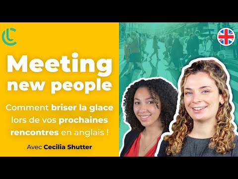Meeting new people in English