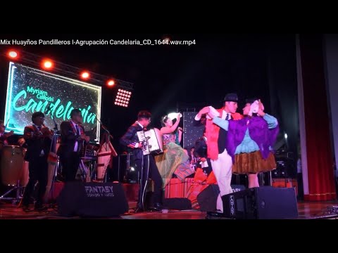 Mix Huayños Pandilleros AL AMOR - Myriam CalRodri y Agrupación CANDELARIA (Concierto de Gala)