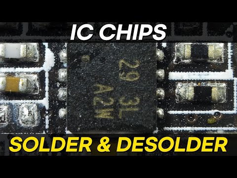 How to Solder & Desolder IC Chips with Hot Air