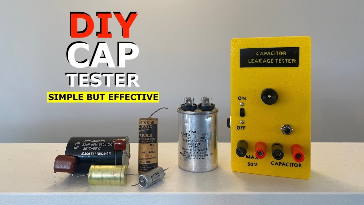 Make a Capacitor Leakage Tester