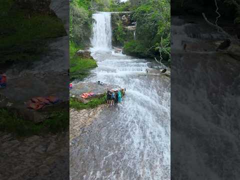 Cascada Caño Lajon 💧 Río guejar en lejanias meta 🇨🇴 #lejaniasmeta #lejanias #casacada #dji