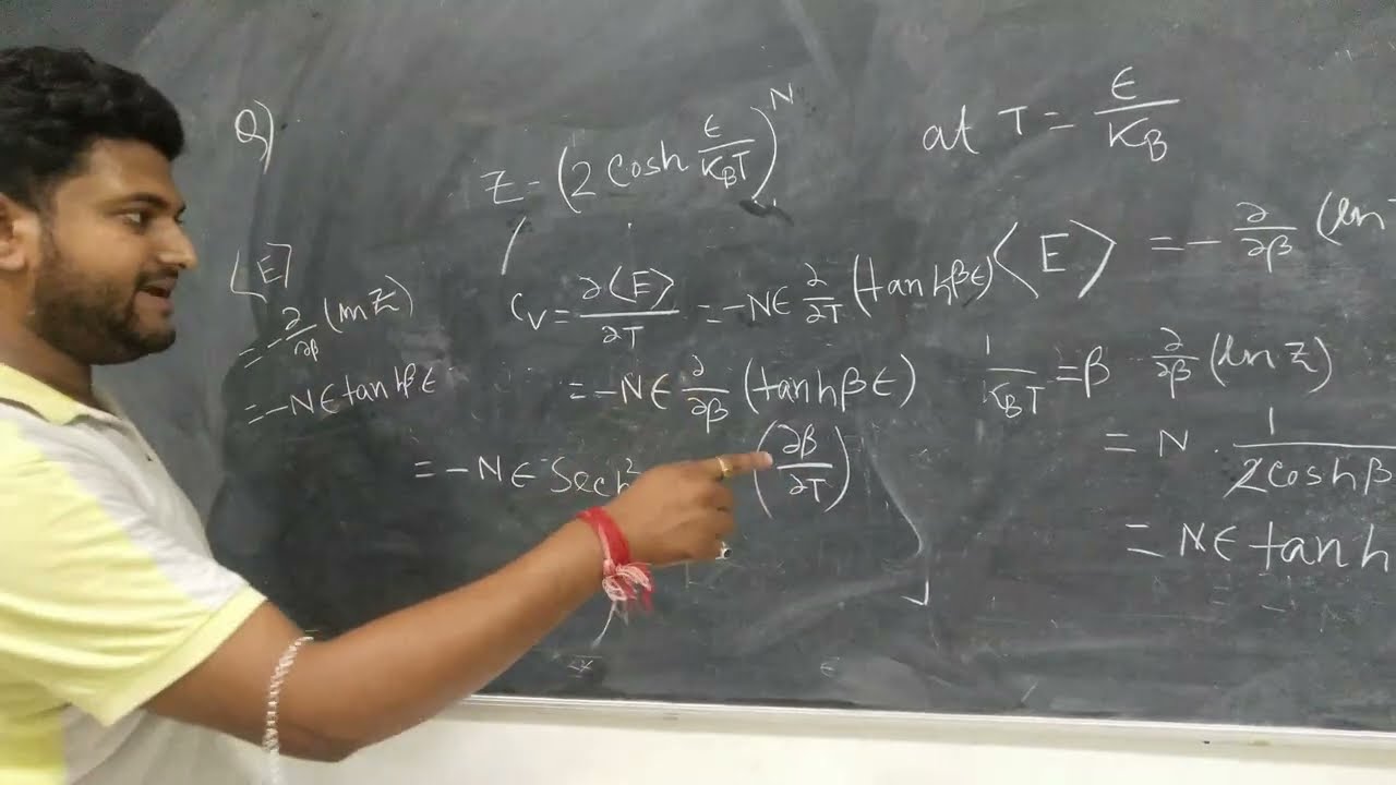 |Solution of a problem of Statistical Mechanics| |NAT type (Marks-2)| |GATE 2018|