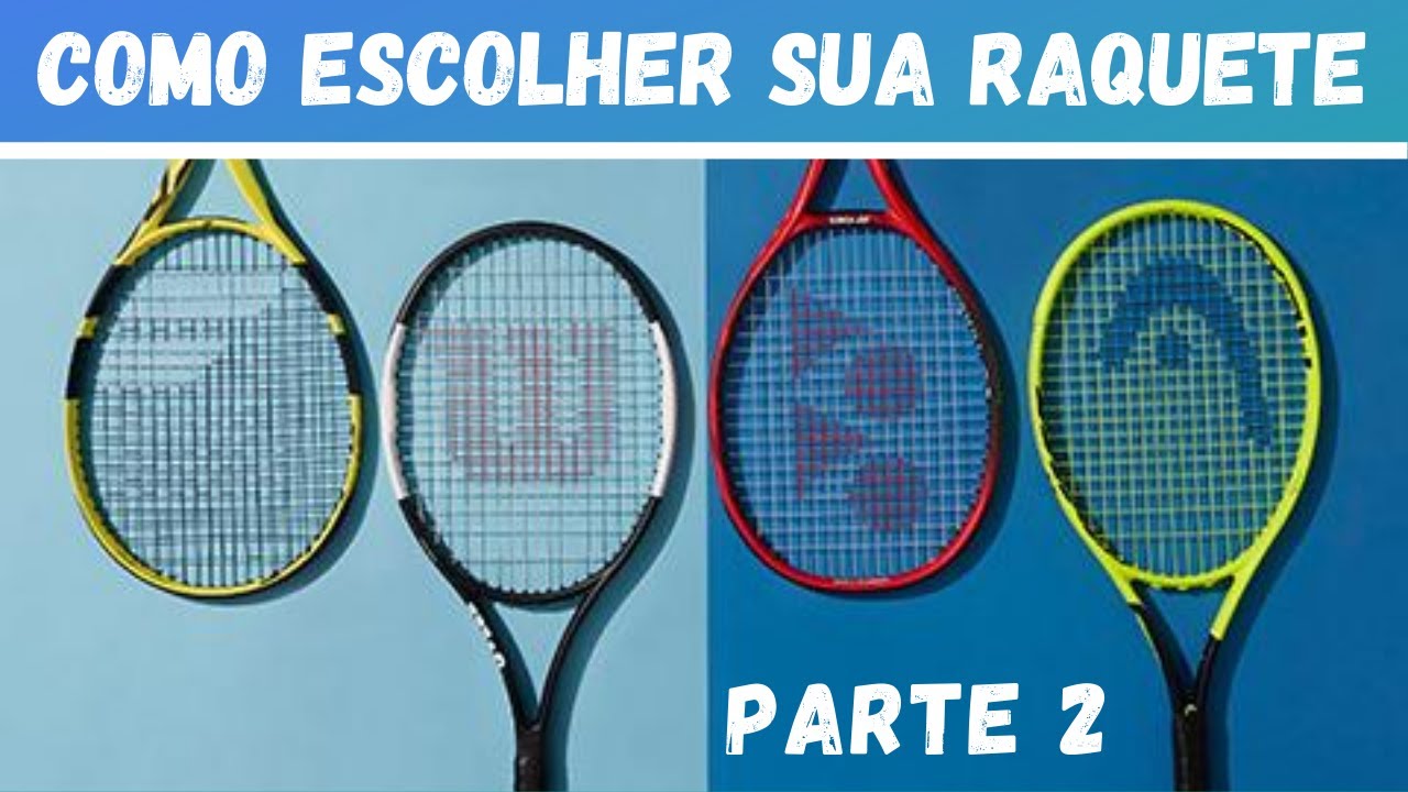 Como escolher sua RAQUETE de TÊNIS - Parte 2    |    Falasca Tennis