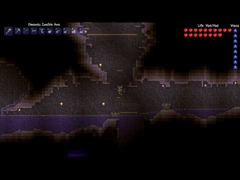 Terraria With Brian! Ep10 - Eater of Worlds and meteorite!