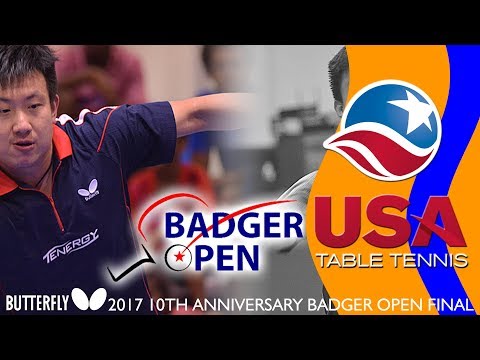 2017 Butterfly Badger Open - Eugene Wang vs. Jishan Liang (Final) Highlights