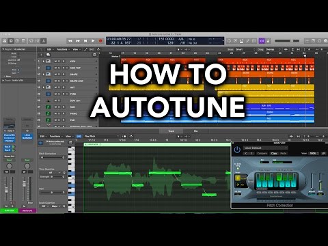 Logic Pro X Tutorial - How To AutoTune