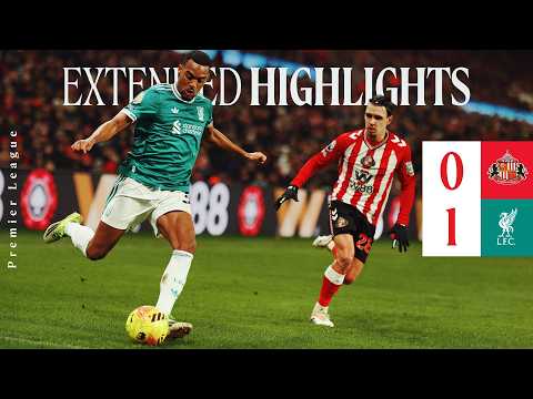 Extended Highlights: Van Dijk Winner at Stadium of Light! | Sunderland 0-1 Liverpool