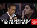 WATCH: New Hampshire Voter Hammers Vivek Ramaswamy Over Experience And Qualifications