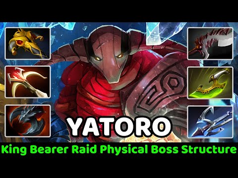 YATORO [Sven] 25 kills physical Carry destroy the monster structure dota2