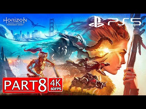 horizon forbidden west ps5 gameplay part 8 full game - [4k60FPS]