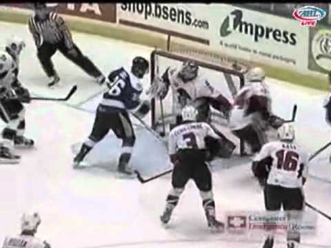 Eric Tangradi vs Colin Greening