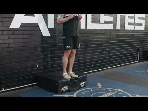 Box Drop Hop (Plyometric)