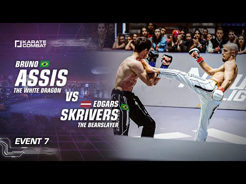 Full Fight: Edgars Skrives vs Bruno Assis - Karate Combat S03E07