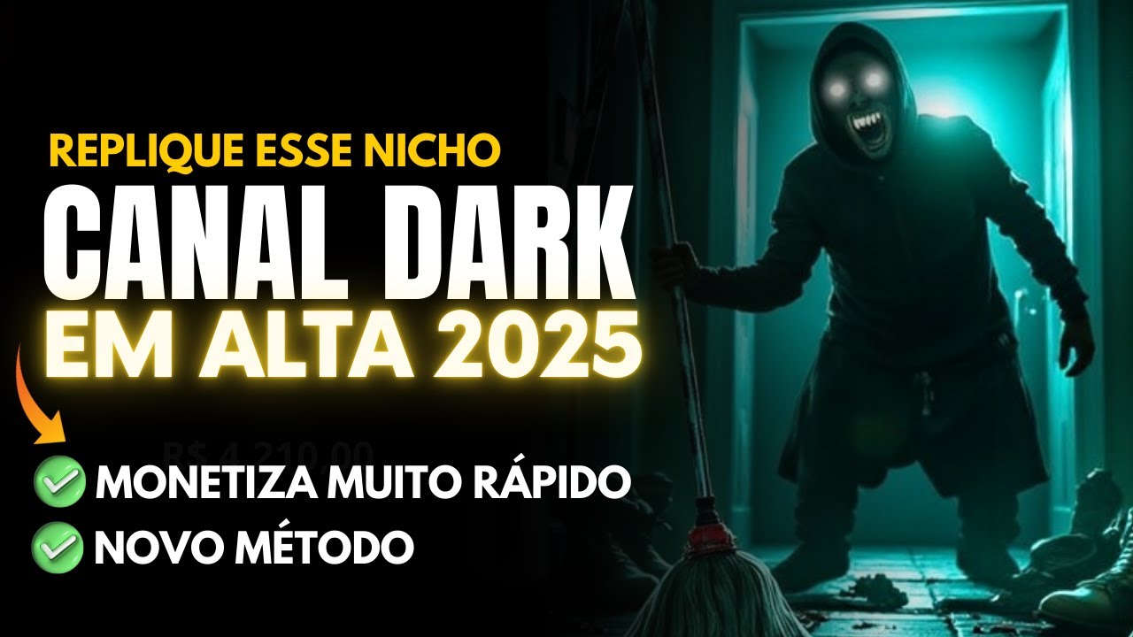 Como GANHAR DINHEIRO com CANAL DARK DE TERROR (TUTORIAL)