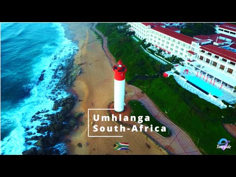 Umhlanga Rocks Aerial Adventure in 4k: Lighthouse Majesty & Ocean Serenity | South Africa Drone Tour