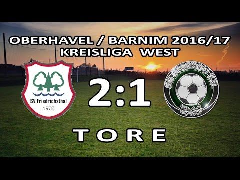 SV FRIEDRICHSTHAL - SG STORKOW 2:1 - Tore [Kreisliga West 2015/16 - 10.Spieltag]